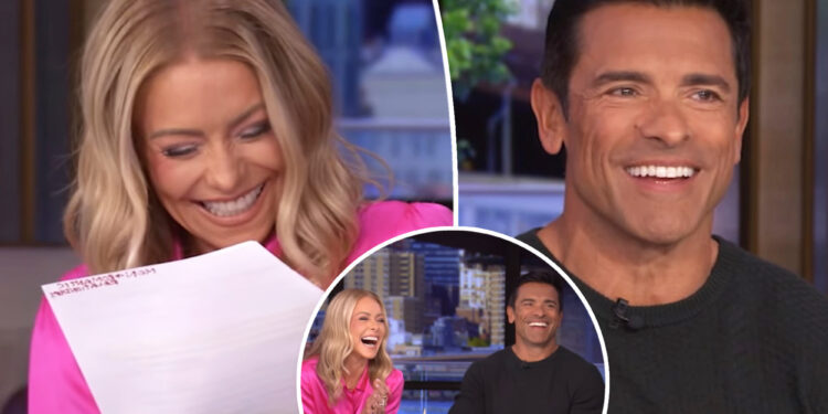 Mark Consuelos jokes he'd get college girlfriend after Kelly Ripa split