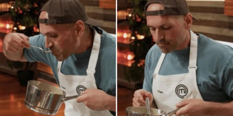 'Masterchef' contestant caught doing 'disgusting and unhygienic' cooking faux pas