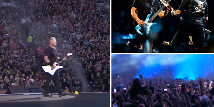 Metallica concert registers as small earthquake after rocking Virginia Tech so hard