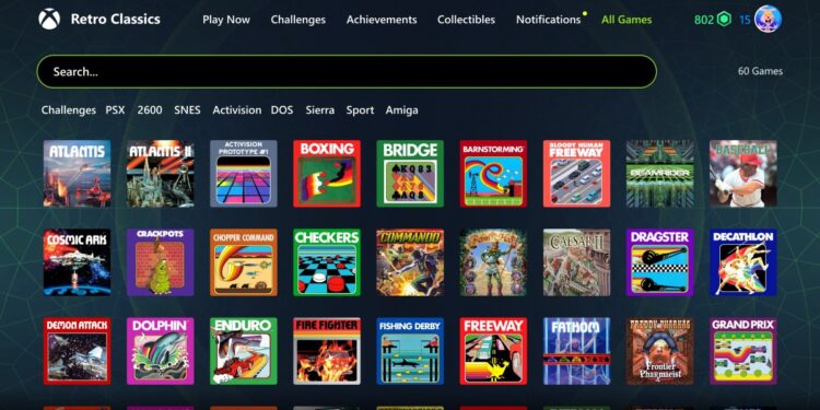 Microsoft adds over 50 ‘Retro Classics’ to Game Pass