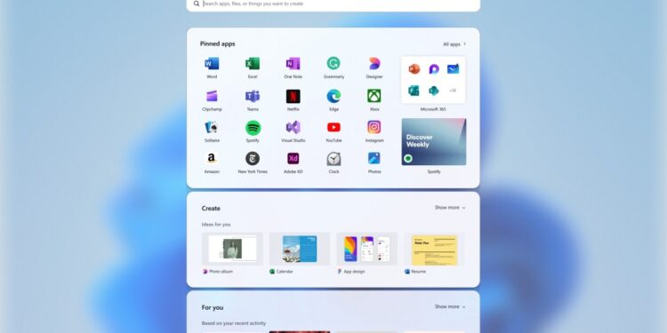 Microsoft reveals its rejected Start menu redesigns