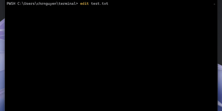 Microsoft’s Edit on Windows is a new command line text editor