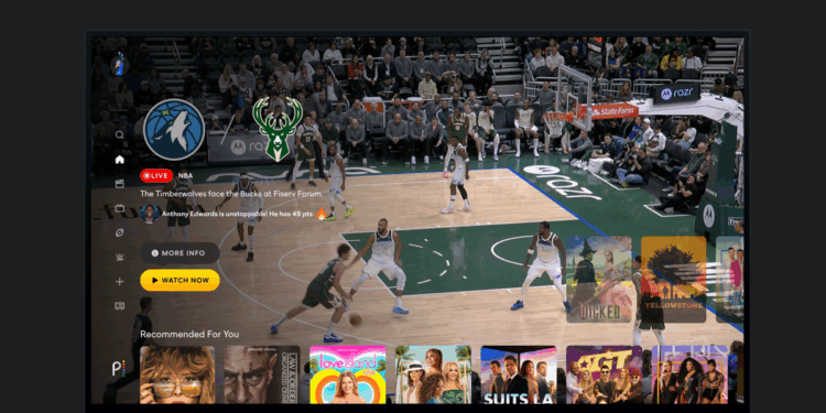 Peacock’s NBA coverage will add an overlay with live shot stats