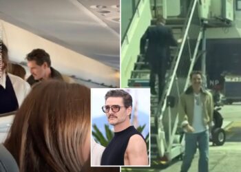 Pedro Pascal proves he's just like us on flight to Cannes Film Festival