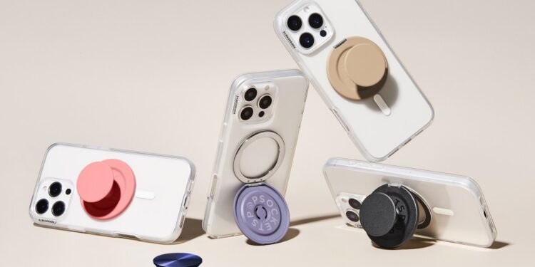 PopSockets’ new Kick-Out grip can prop your phone up vertically