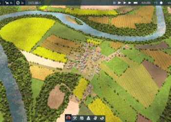 A screenshot from the video game Global Farmer.