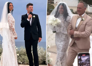 Robin Thicke marries April Love Geary after 6-year engagement