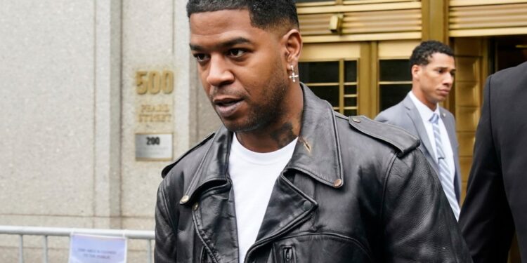 Rapper Kid Cudi leaves Federal Court after testifying at the trial of Sean "Diddy" Combs in New York, Thursday, May 22, 2025.