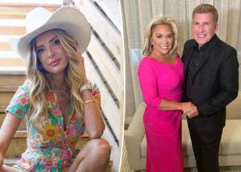 See Lindsie Chrisley's subtle reaction to Todd Chrisley and step-mom Julie's pardons from prison