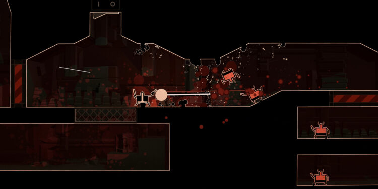 A screenshot from Shotgun Cop Man.