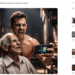 Screenshot of Meta AI social feed that shows an AI-generated image of Gary Vee yelling at an old man.