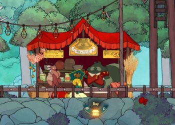 A screenshot from the video game Spiritfarer.