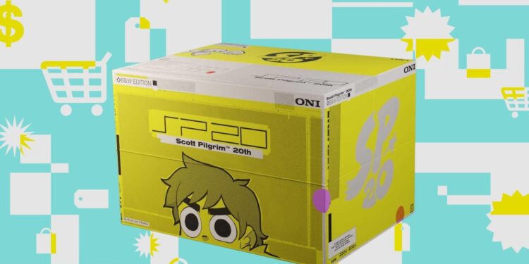 The deluxe Scott Pilgrim graphic novel box set is cheaper than ever