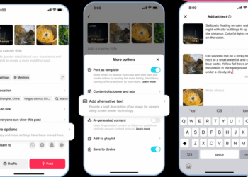 TikTok is using AI-generated alt text to describe photos