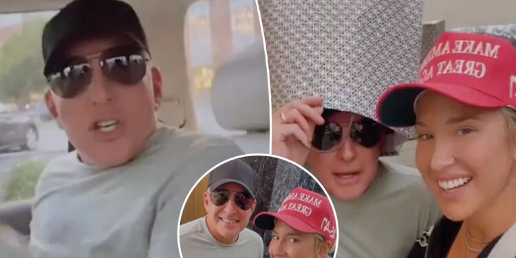 Todd Chrisley, daughter Savannah attempt to 'outrun paparazzi' as he breaks cover after prison release