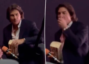 Tom Cruise roasted for eating popcorn like a ‘middle-aged dad’