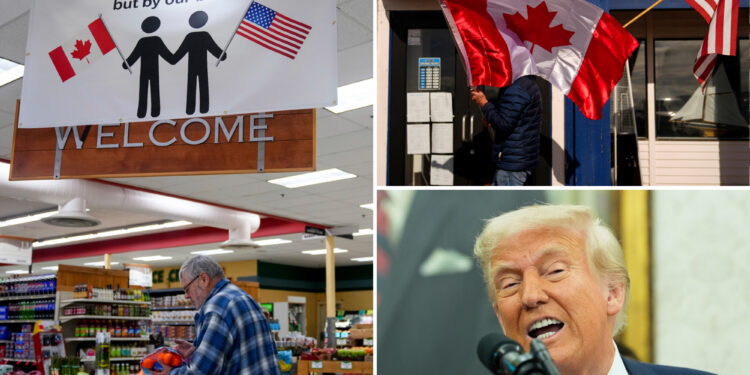 US border towns crushed by Canadian boycott over Trump's trade war: report