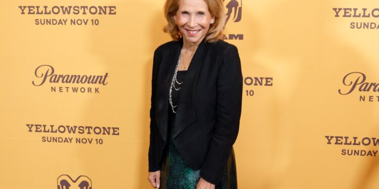 Shari Redstone attending the Yellowstone Season 5 Part 2 premiere at Museum of Modern Art in New York City, November 7, 2024.