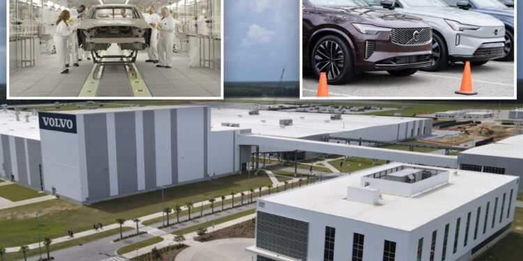 Volvo to slash 5% of staff at South Carolina plant on tariff uncertainty