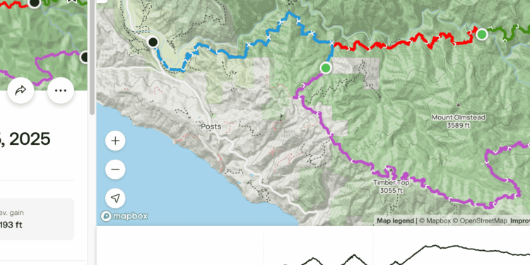 We compare AllTrails versus Gaia GPS while out hiking.