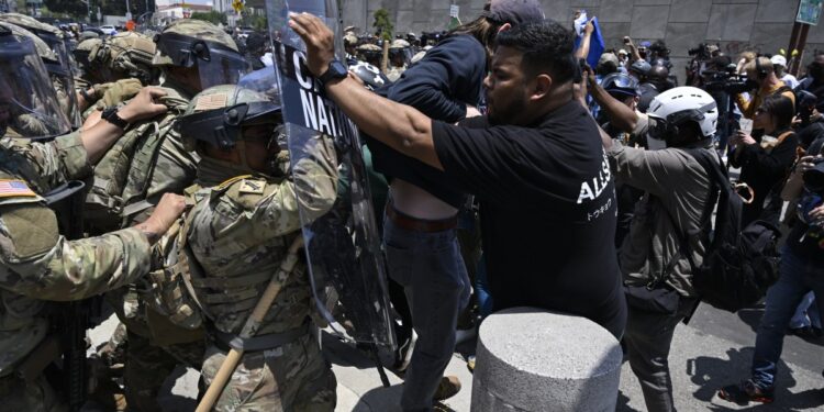 A new day of immigration protests is starting in Los Angeles