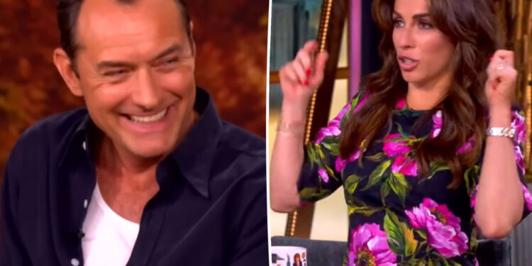 Alyssa Farah Griffin flashed Jude Law backstage at ‘The View’