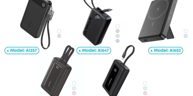 Anker is recalling another five power banks over fire risks
