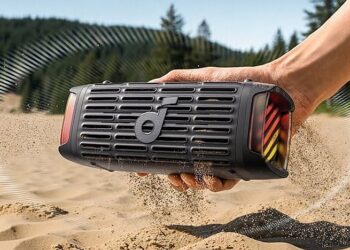 Anker’s new Boom 3i wireless speaker vibrates to shake off dirt