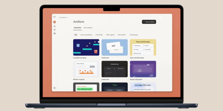 Anthropic now lets you make apps right from its Claude AI chatbot
