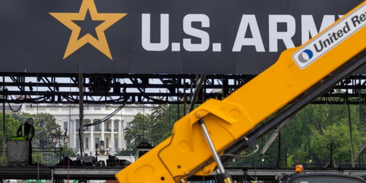 Big Tech quietly sponsors Trump’s military parade party