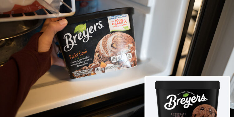 Breyers recalls 6,600 cases of Rocky Road ice cream over allergen
