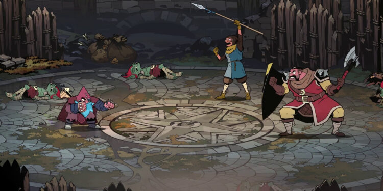 A screenshot form Absolum.