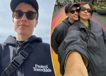 Elliot Page reveals first public romance since coming out as trans