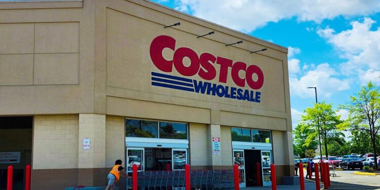 Costco Wholesale store exterior.