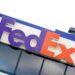 FedEx logo on a building.