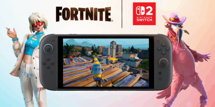 Fortnite on the Switch 2 will support GameChat and mouse controls