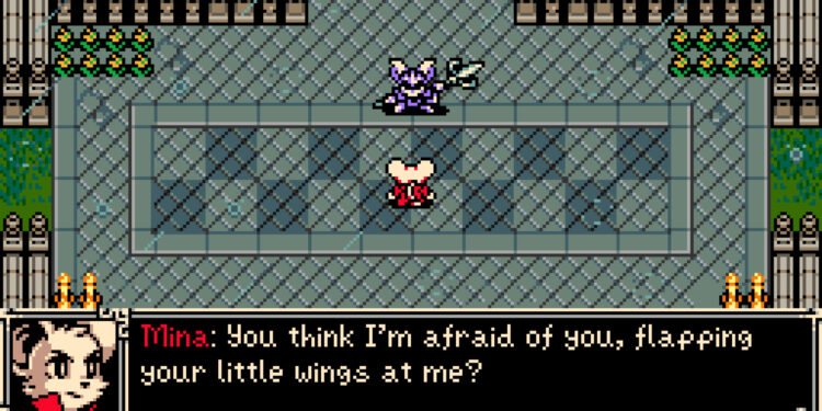 A screenshot from Mina the Hollower.