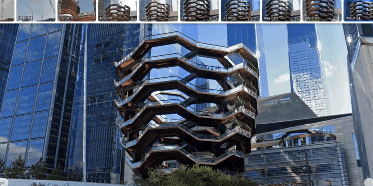 Google Earth adds old Street View captures to rewind time from the street level