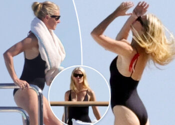 Gwyneth Paltrow, 52, flaunts killer bikini body on yacht