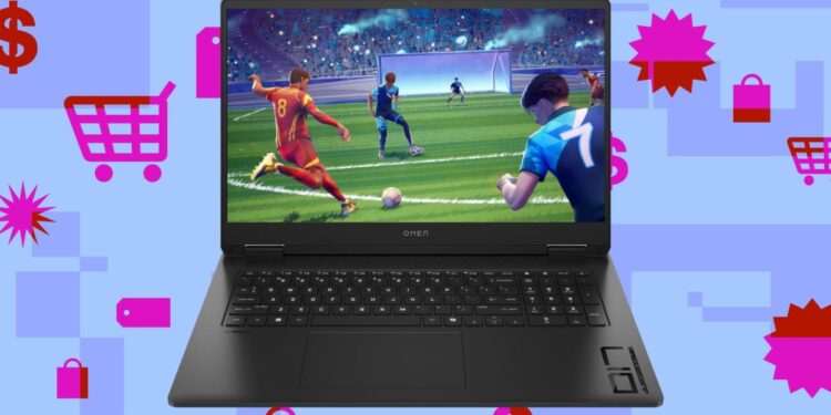 HP’s 17.3-inch Omen gaming laptop with an RTX 5070 is just $1,400.