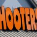 Hooters restaurant sign.