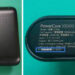 Two photos: one of the front Anker power bank, the other of its bottom with the product info.