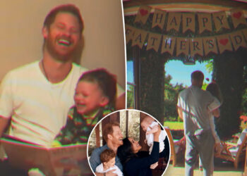 Meghan Markle shares rare footage of Prince Harry with Archie and Lilibet on Father's Day