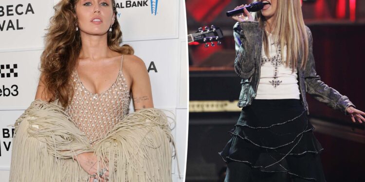Miley Cyrus claims Disney banned her from singing 'Hannah Montana' songs
