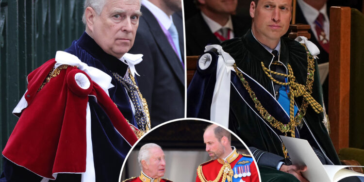 Prince William decides on Prince Andrew's fate in monarchy: report