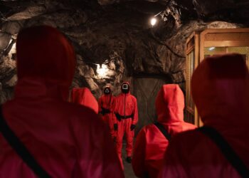 A still photo from season 3 of Squid Game.