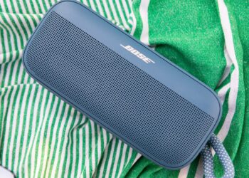 The Bose SoundLink Plus is a great speaker for the beach this summer