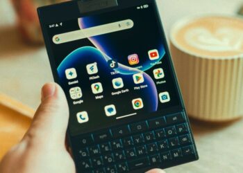 The Titan 2 is a modern BlackBerry with 5G, Android, and two screens