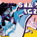 Key Art for Snap and Grab featuring an 80’s style pin up of a brown-skinned woman holding a camera with the words snap and grab in the top right.