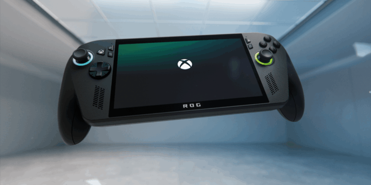 The Xbox Ally X has its own Xbox custom boot screen that takes you straight into the Xbox app on Windows.